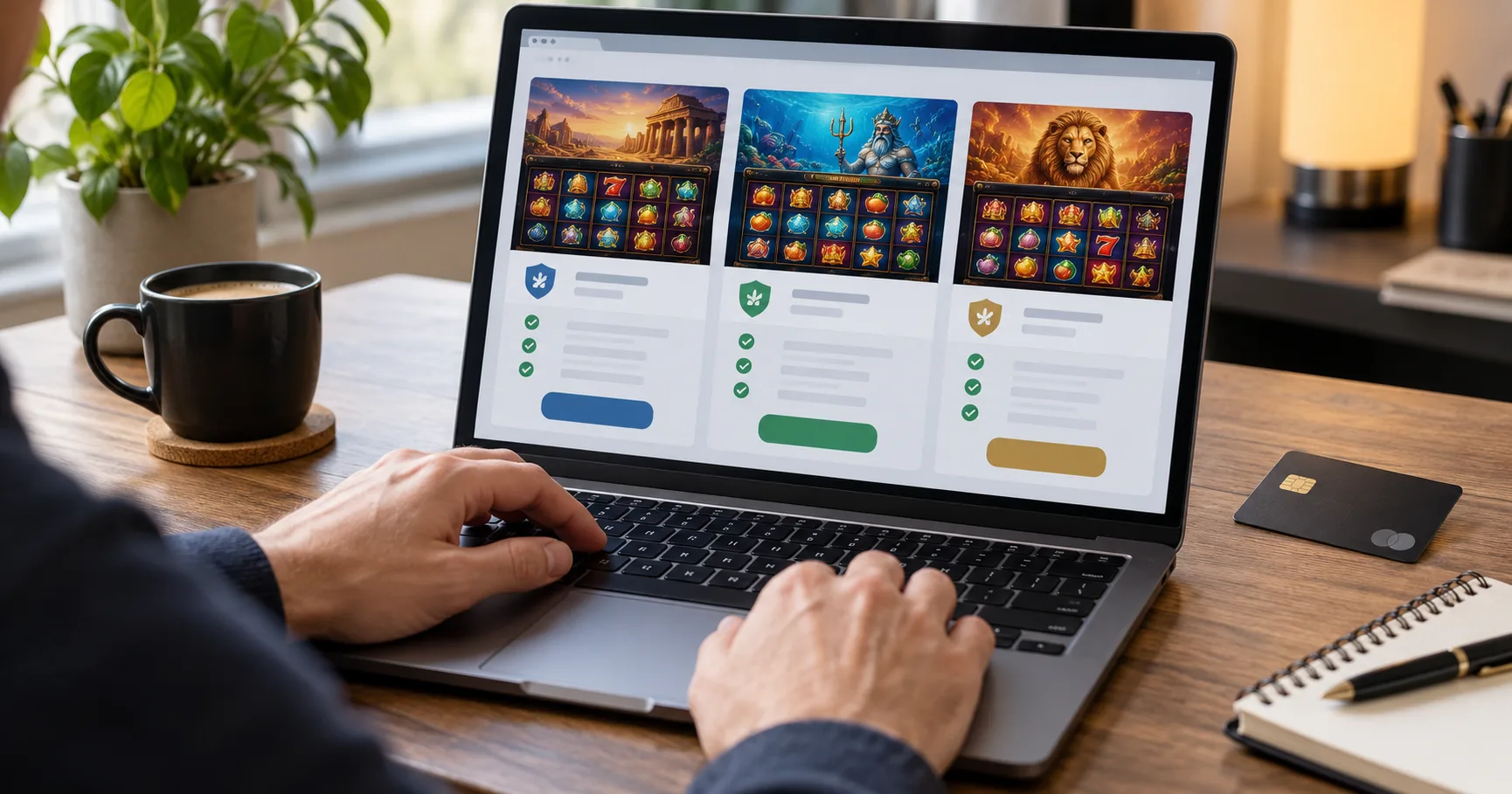 Illustration for How to check the best legit online slot sites before depositing